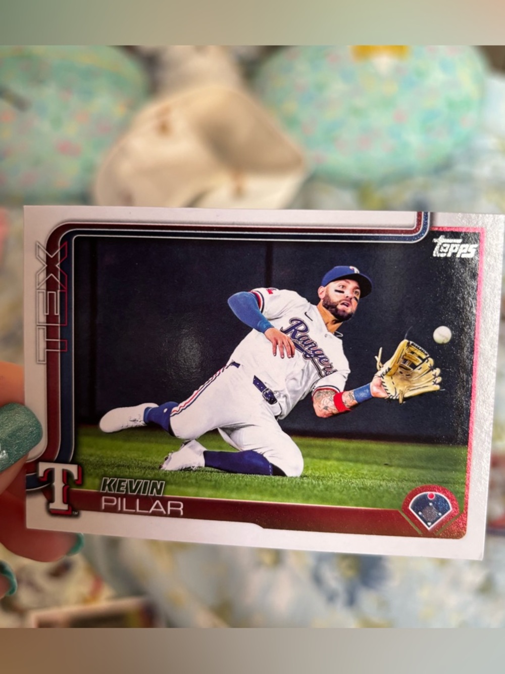 Texas Rangers Topps baseball card - Picture 5 of 10
